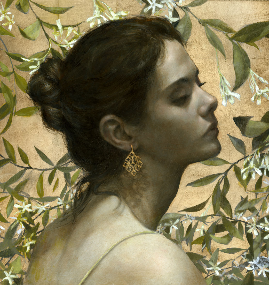 Talitha Mixed Media on Panel by Fletcher Sibthorp
